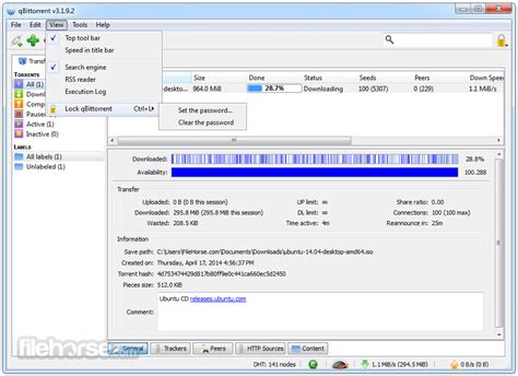 qBittorrent download 